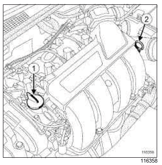 Renault Clio. Engine oil: Draining - Refilling