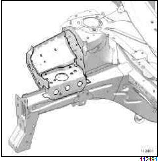 Renault Clio. Engine stand: Description