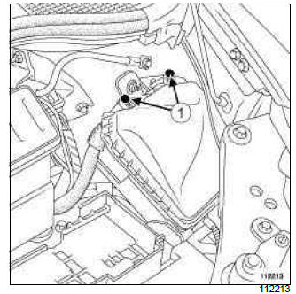 Renault Clio. Engine wiring