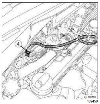 Renault Clio. Exhaust gas recirculation unit: Removal - Refitting