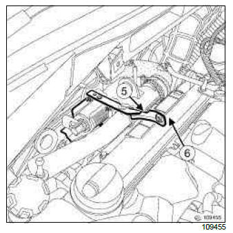 Renault Clio. Exhaust gas recirculation unit: Removal - Refitting