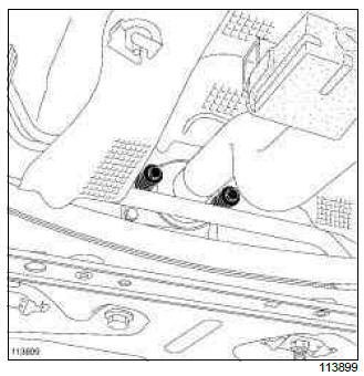 Renault Clio. Exhaust manifold: Removal - Refitting