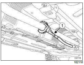 Renault Clio. Exhaust: Precautions for the repair