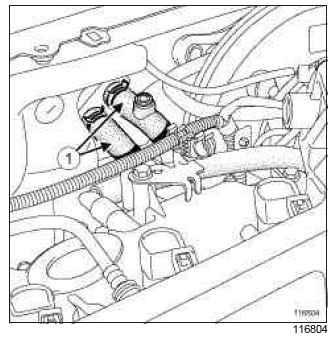 Renault Clio. Engine - gearbox assembly: Removal - Refitting