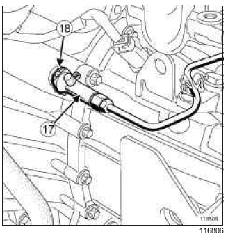 Renault Clio. Engine - gearbox assembly: Removal - Refitting