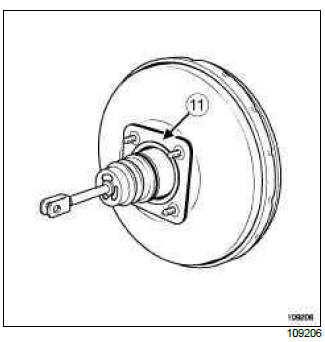 Renault Clio. Brake servo