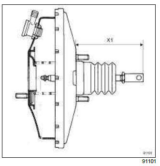 Renault Clio. Brake servo