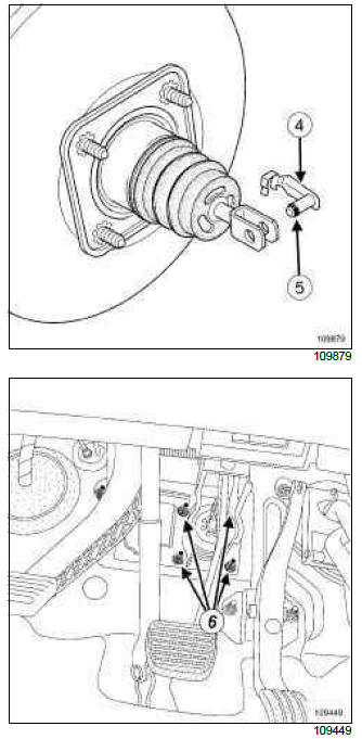 Renault Clio. Brake servo