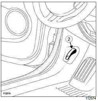 Renault Clio. Front door sill lining: Removal - Refitting