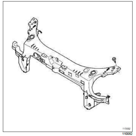 Renault Clio. Front end panel