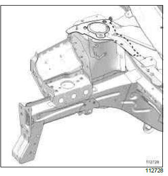 Renault Clio. Front half unit: Description