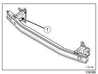 Renault Clio. Front towing eye: General description