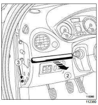 Renault Clio. Front left-hand wiring