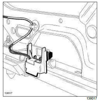 Renault Clio. Front seat runner: Removal - Refitting