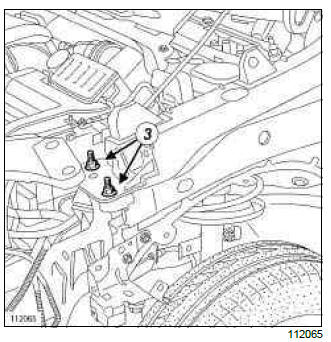 Renault Clio. Front wing upper mounting support