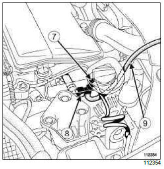 Renault Clio. Fuel flow: Check