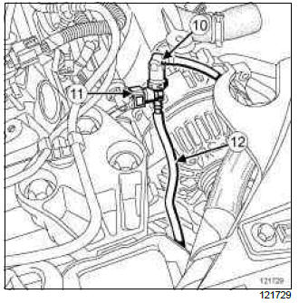 Renault Clio. Fuel flow: Check