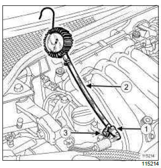 Renault Clio. Fuel pressure: Check