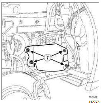 Renault Clio. Fuel tank: Draining