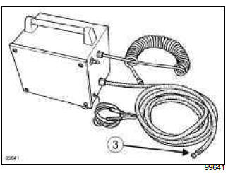 Renault Clio. Fuel tank: Draining