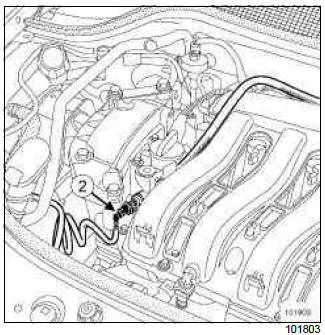 Renault Clio. Fuel tank: Draining