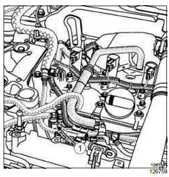 Renault Clio. Fuel tank: Draining