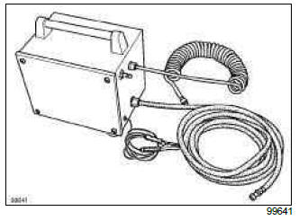 Renault Clio. Fuel tank: Draining