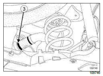 Renault Clio. Fuel tank: Removal - Refitting