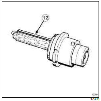 Renault Clio. Headlight bulb: Removal - Refitting