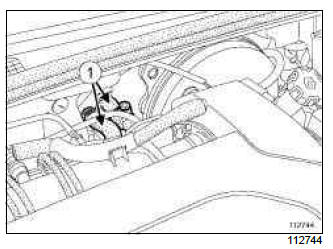 Renault Clio. Heater matrix: Removal - Refitting