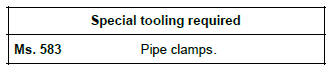 Renault Clio. Heater matrix: Removal - Refitting