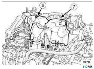 Renault Clio. Heater plugs: Removal - Refitting
