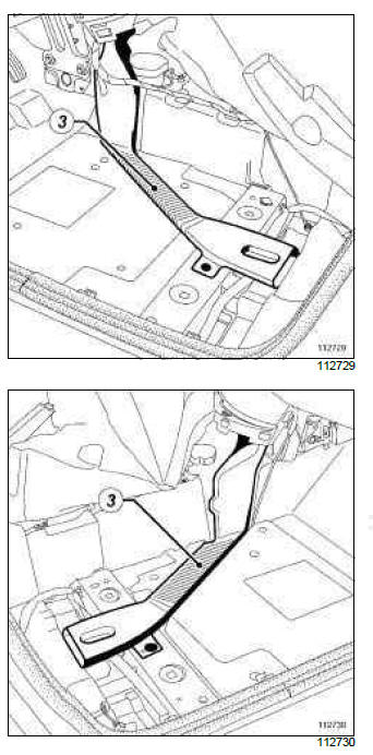 Renault Clio. Heating: List and location of components