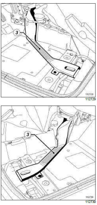 Renault Clio. Heating: List and location of components