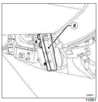 Renault Clio. Heating: List and location of components