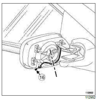 Renault Clio. Heating: List and location of components