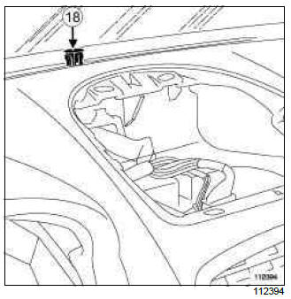 Renault Clio. Heating: List and location of components