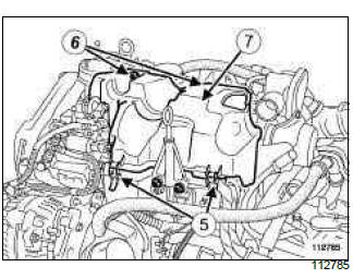 Renault Clio. High pressure pipe: Check