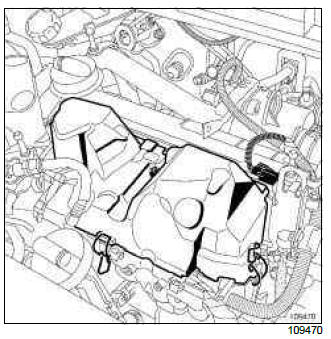 Renault Clio. High pressure pump leak flow: Check