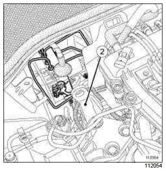 Renault Clio. Hydraulic unit with ESP: Removal - Refitting