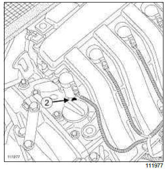 Renault Clio. Coils: Removal - Refitting