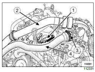 Renault Clio. Injector rail: Removal - Refitting