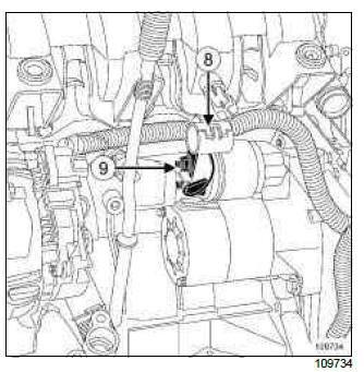 Renault Clio. Inlet distributor: Removal - Refitting