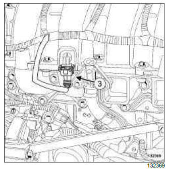 Renault Clio. Inlet distributor: Removal - Refitting