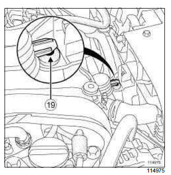 Renault Clio. Inlet distributor: Removal - Refitting