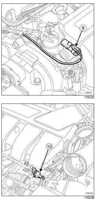 Renault Clio. Inlet distributor: Removal - Refitting