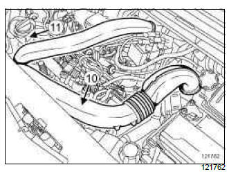 Renault Clio. Inlet distributor: Removal - Refitting