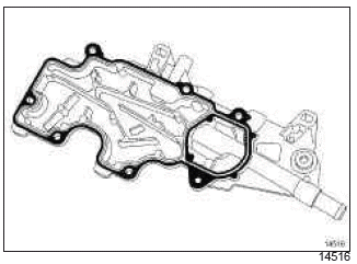 Renault Clio. Rocker cover: Removal - Refitting