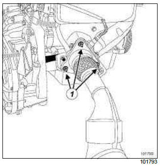 Renault Clio. Cylinder head: Removal - Refitting