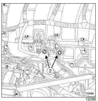 Renault Clio. Cylinder head: Removal - Refitting